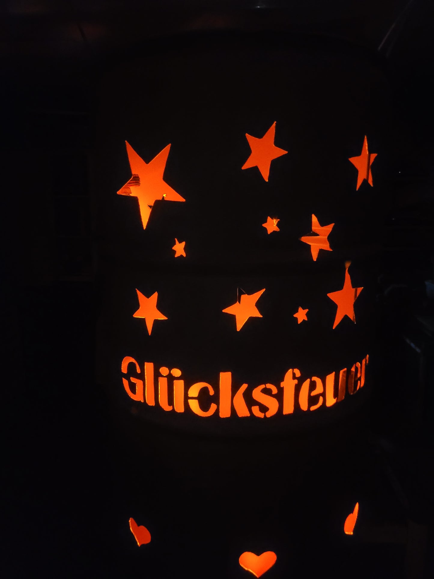 Feuertonne Glücksfeuer