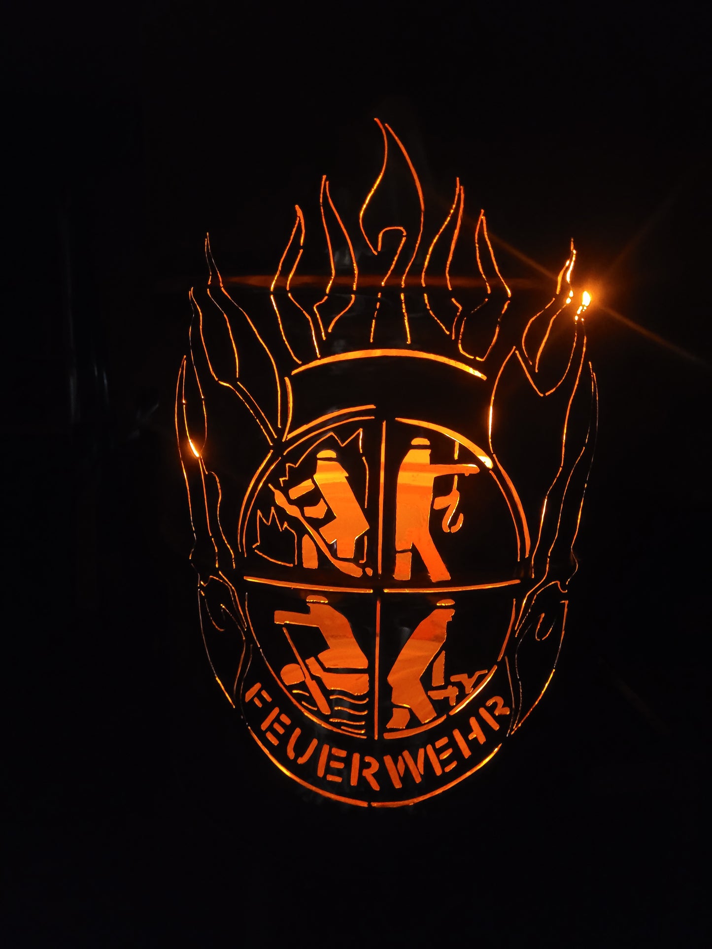Feuertonne Feuerwehr