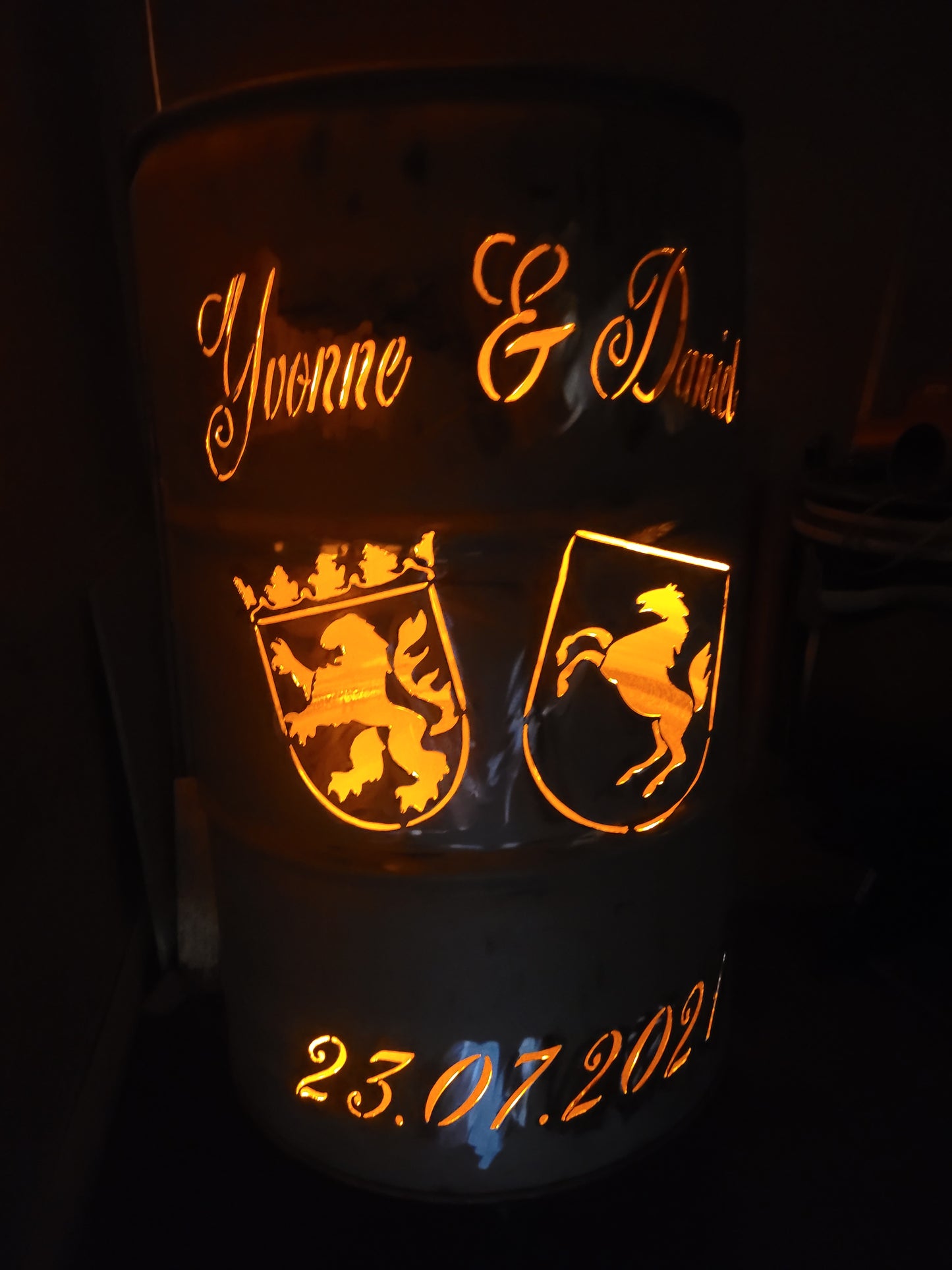 Fire barrel swallow