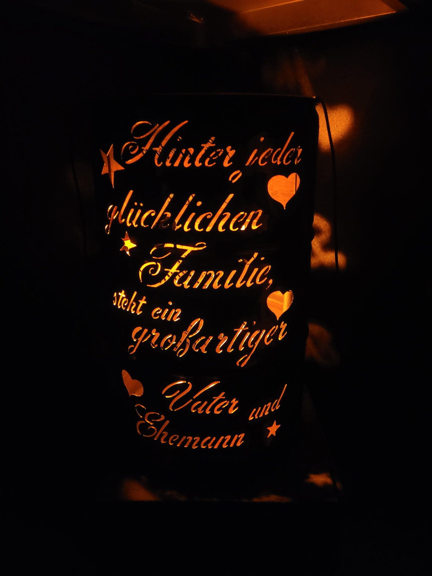 Feuertonne Ehemann