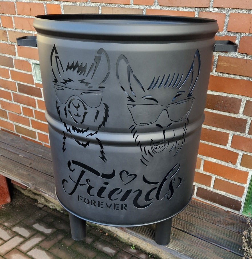 Fire bowl with your desired motif