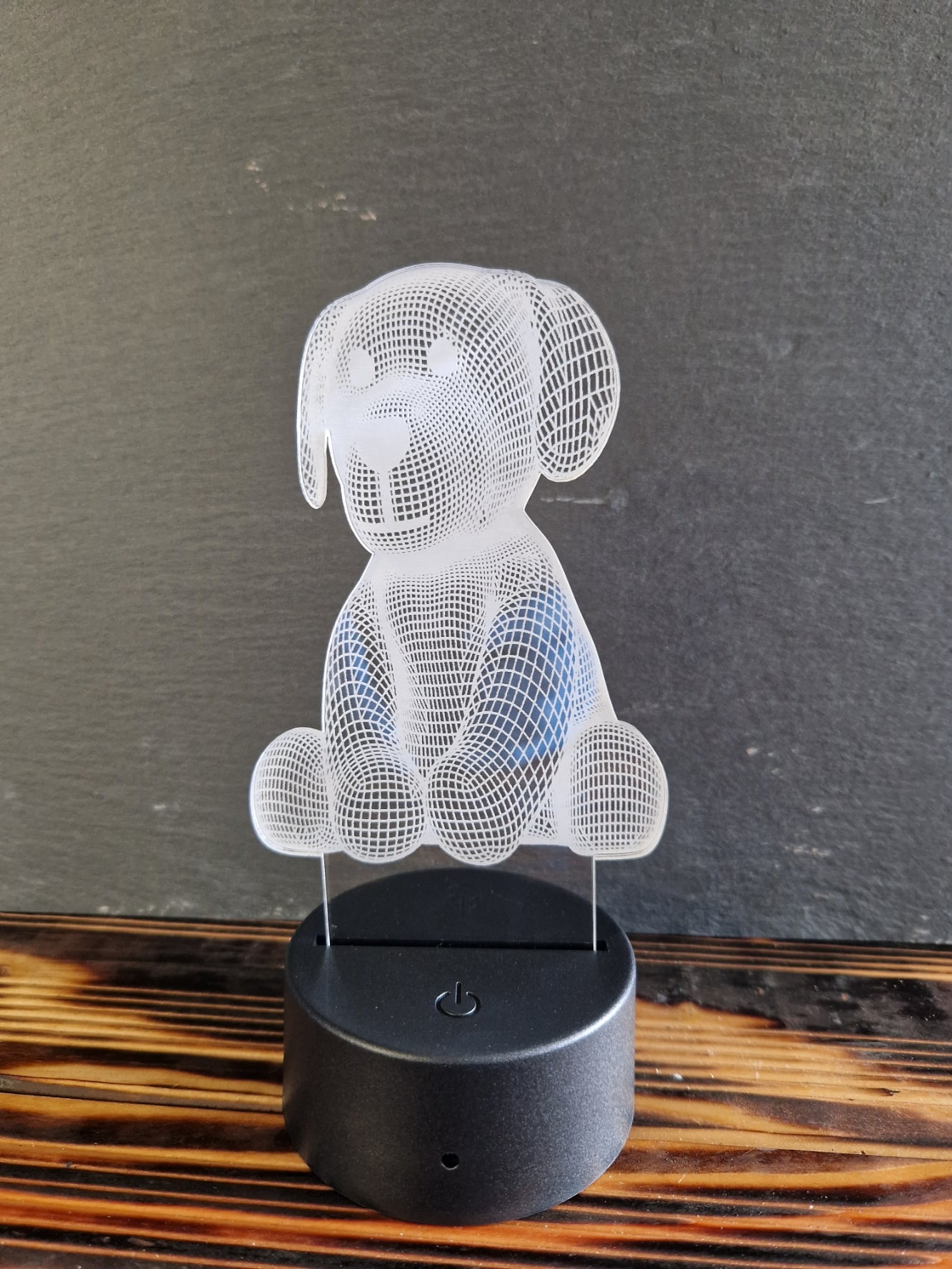 Nachtlicht Hündchen 3D