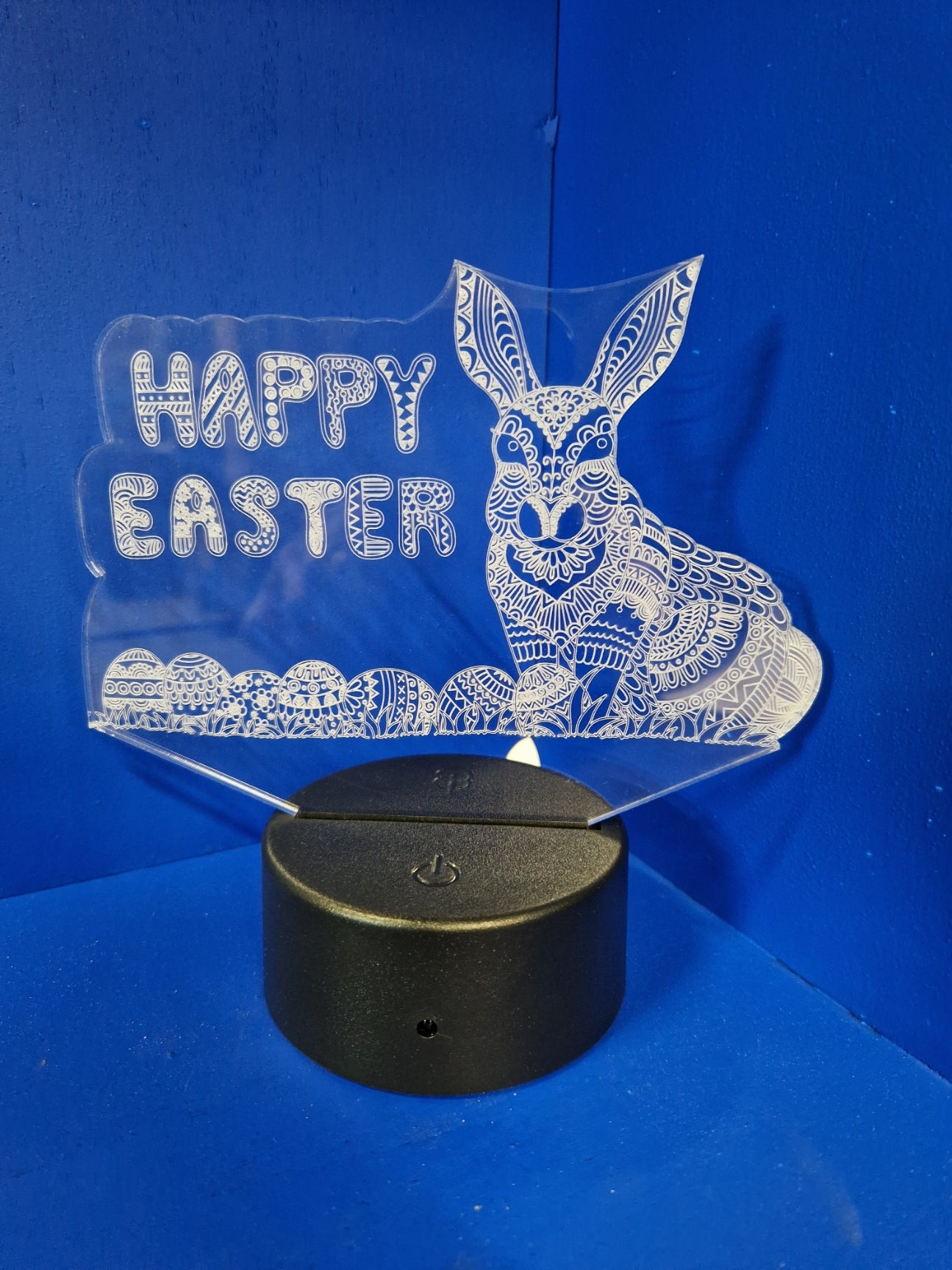 Nachtlicht Happy Easter Hase