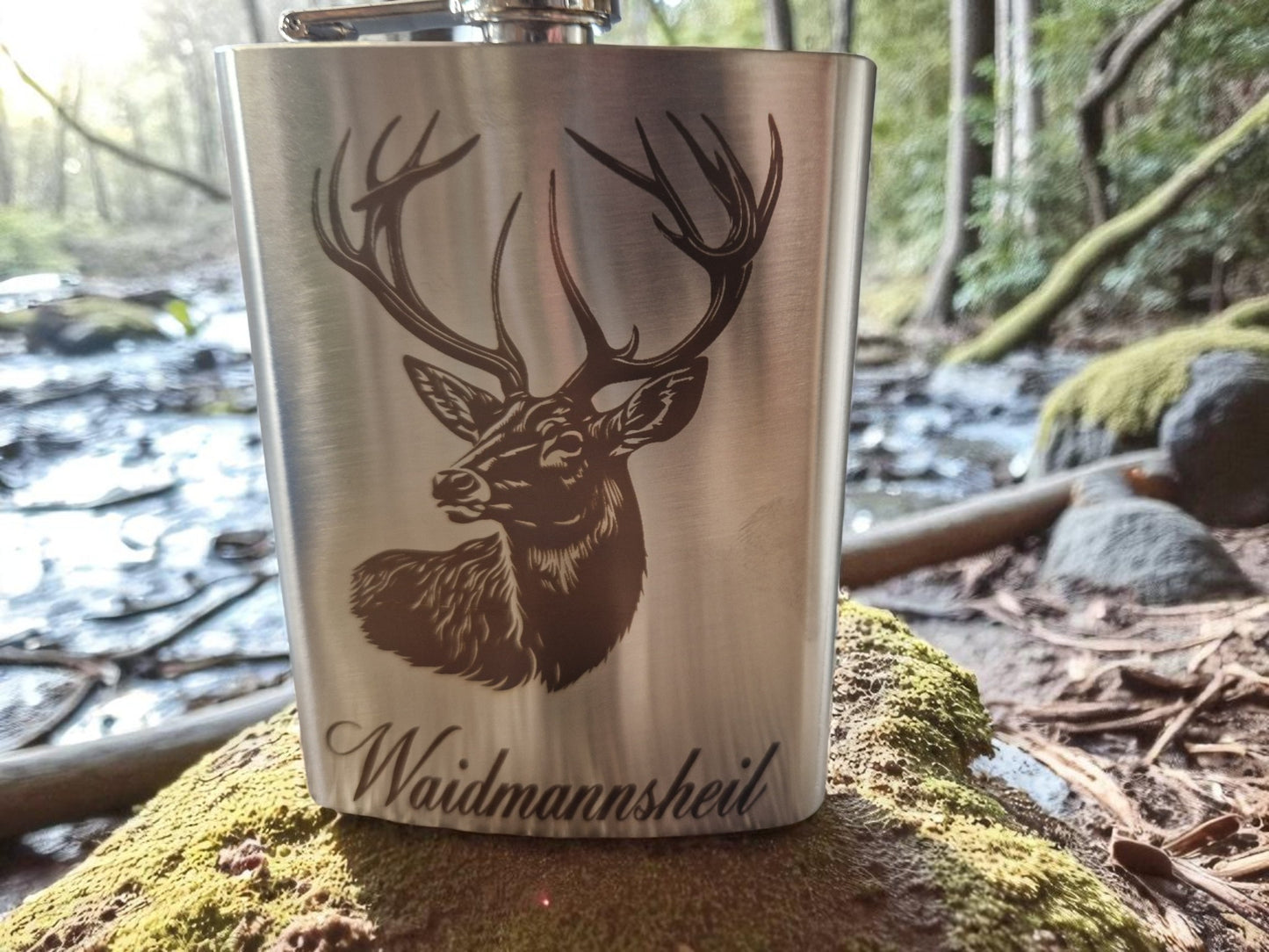 Flachmann mit Wunschgravur