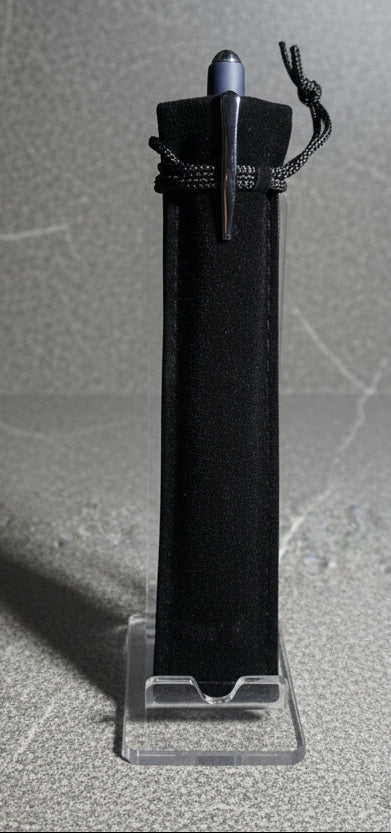 Personalisierte Stylus Kugelschreiber – 2-in-1 + Schwarze Seidentasche