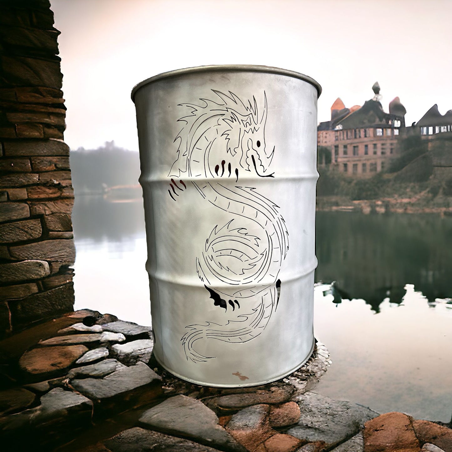 Fire barrel dragon