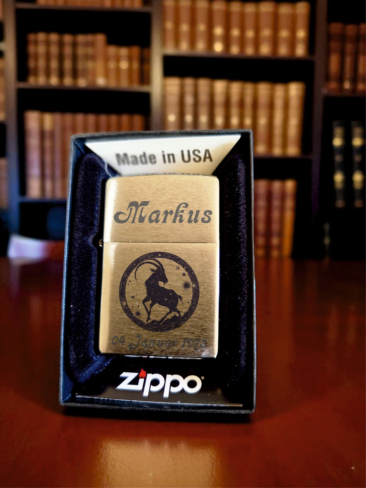 Zippo Original Sternzeichen Steinbock