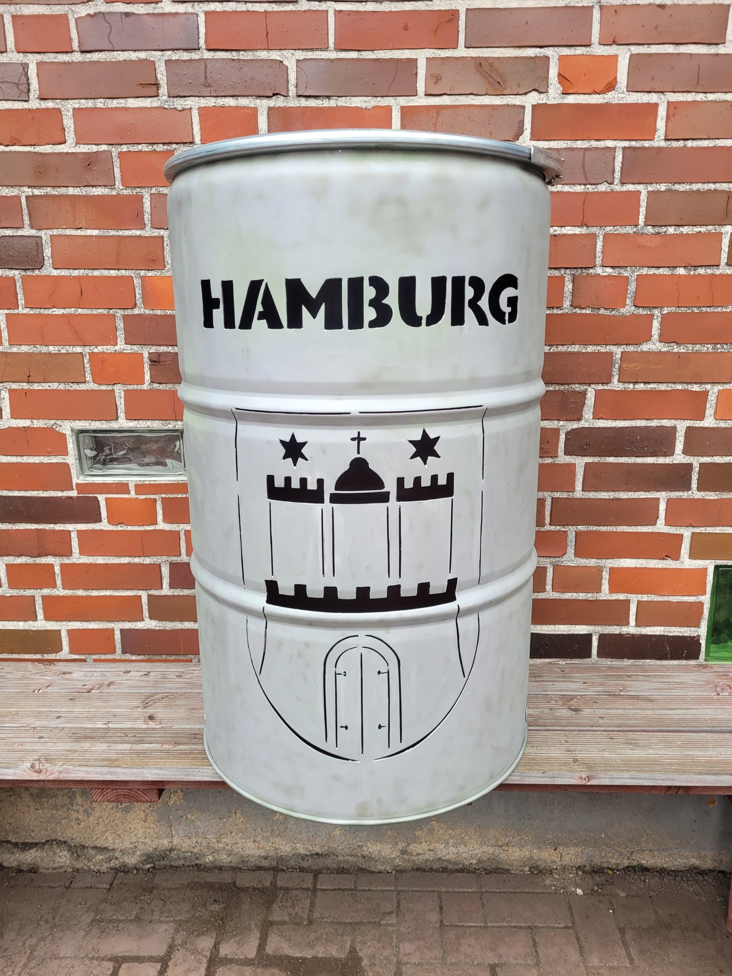 Fire barrel Hamburg