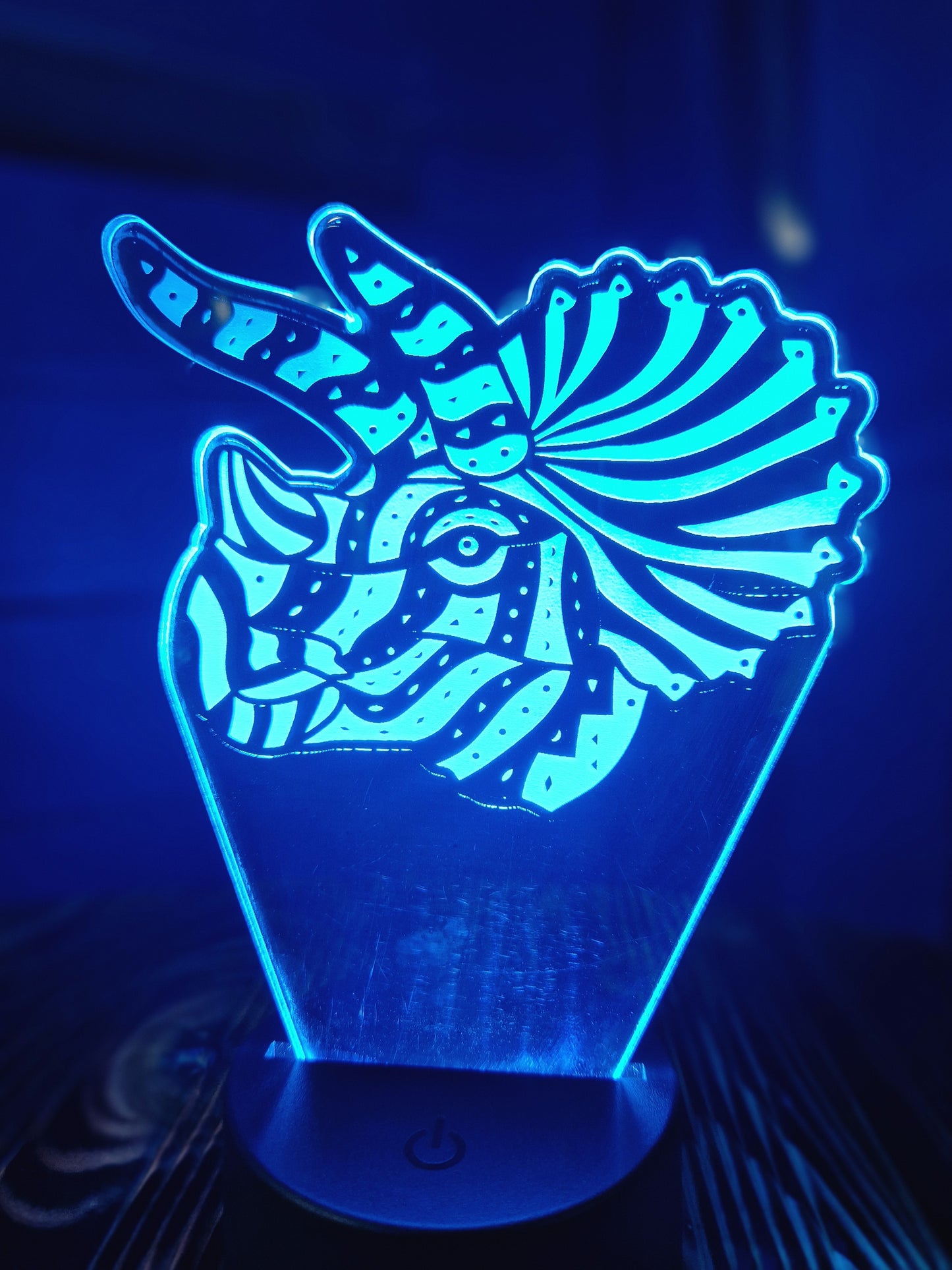Night light plastic “Dino head” 