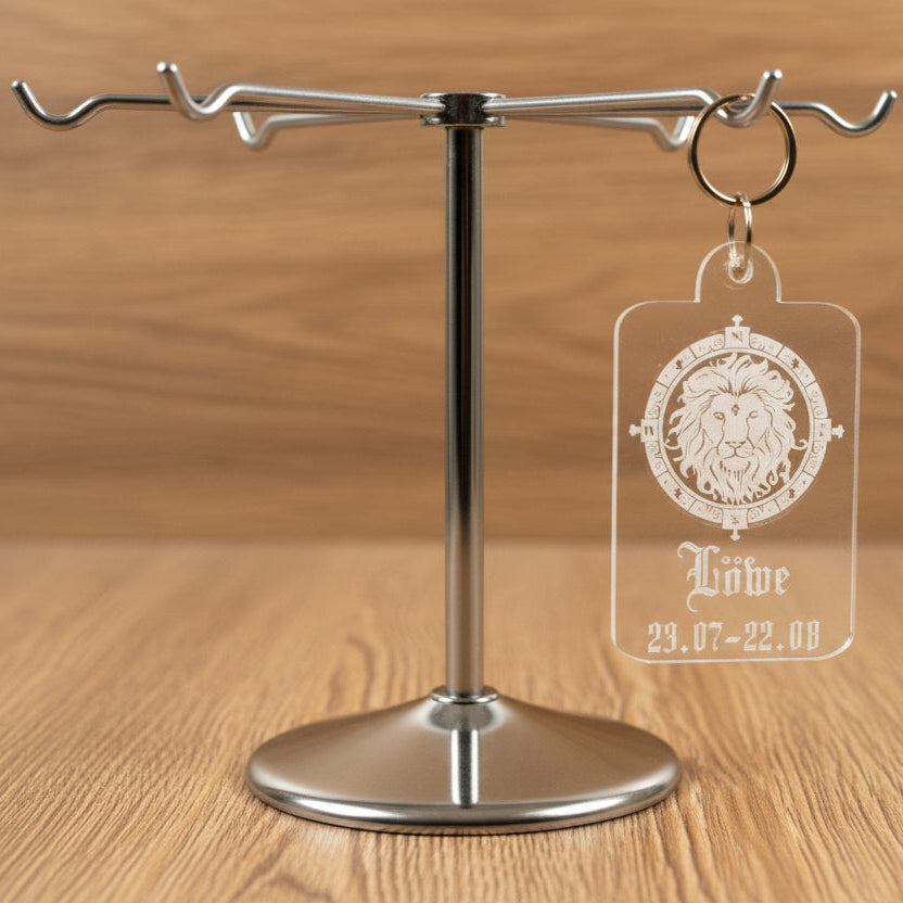 Acryl Schlüsselanhänger Sternzeichen Löwe