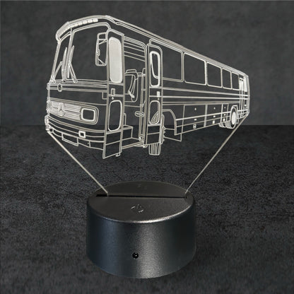 Nachtlicht Bus 3D
