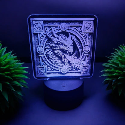 Template night light 