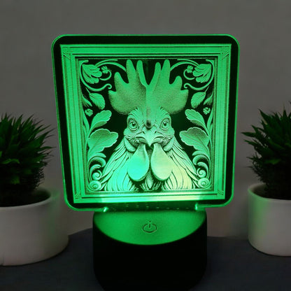 Template night light 