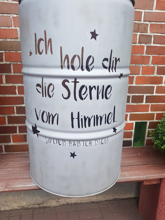 Feuertonne Ich hole Dir die Sterne vom Himmel