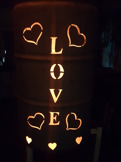 Fire barrel Love