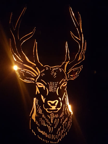 Fire barrel deer