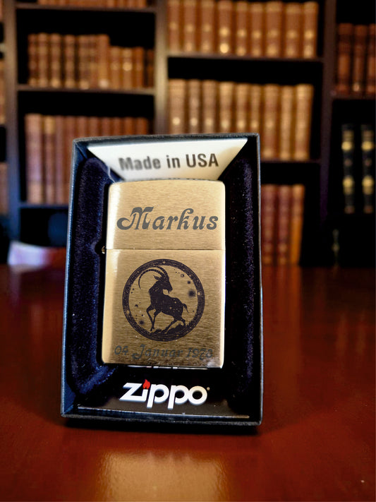 Zippo Original Sternzeichen Steinbock
