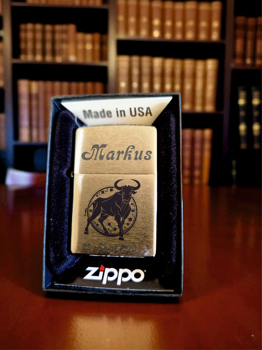 Zippo Original Sternzeichen Stier