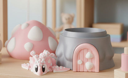3D Druck Pilzhaus – Fantasy aus dem 3D Drucker