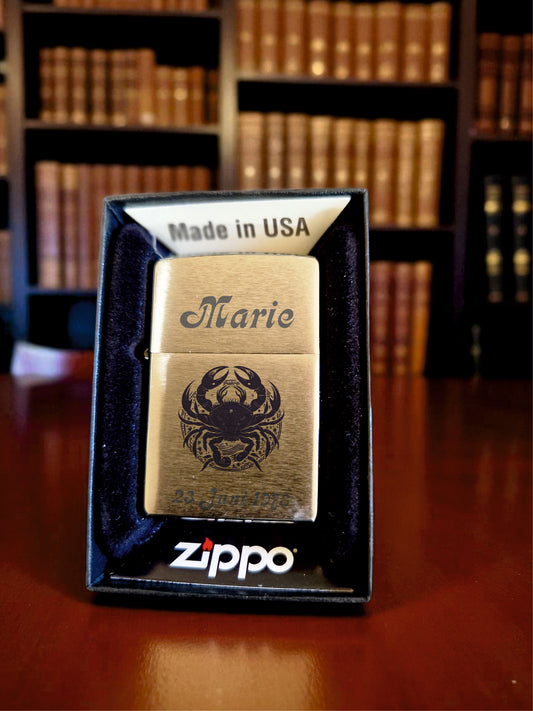 Zippo Original Sternzeichen Krebs