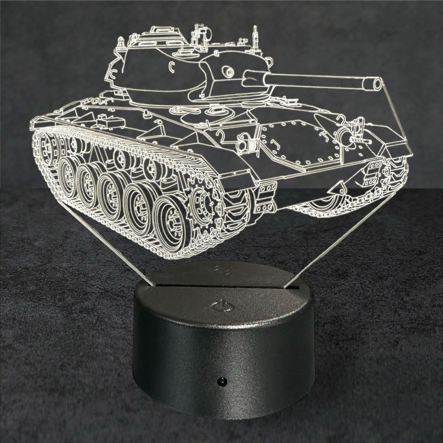 Nachtlicht Panzer 3D