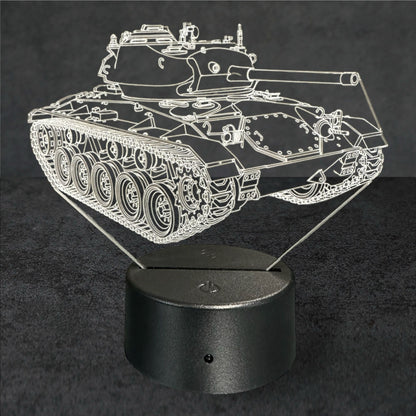 Nachtlicht Panzer 3D