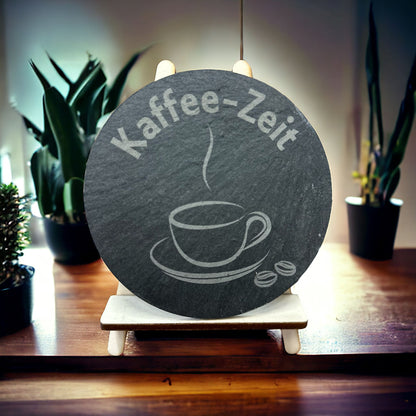 Slate "Everything will be fine... after the first coffee!"