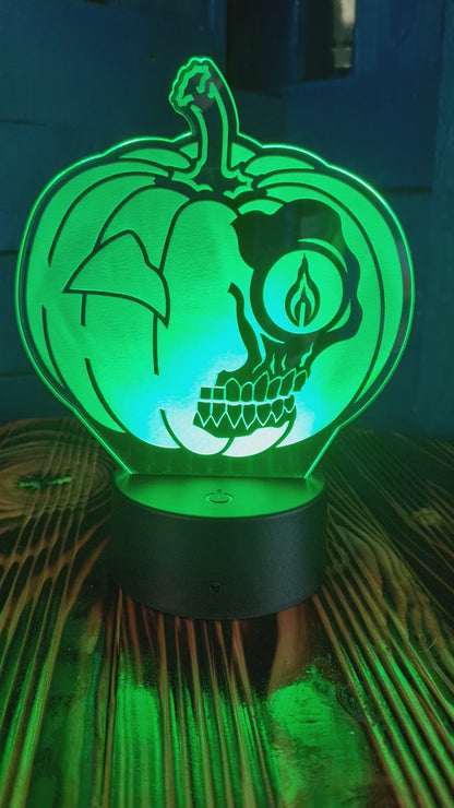 Night light plastic "Halloween" 